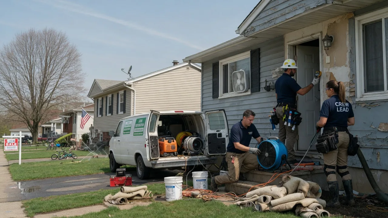 Flood Cleanup in Hartshorne, OK near me