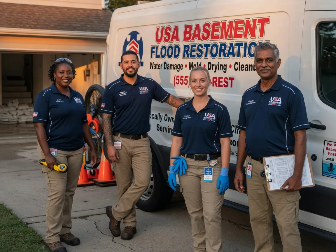 Basement Flood Cleanup company in Hartshorne, OK